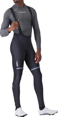 Castelli Polare 4 Bibtight Fahrradhose lang schwarz (Herren)