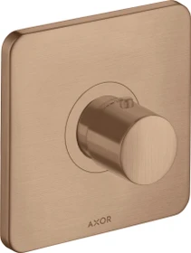 Hansgrohe Axor Citterio M Thermostat brushed red gold