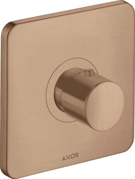 Hansgrohe Axor Citterio M Thermostat brushed red gold