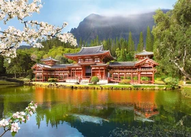 Castorland Replica of the Old Byodoin Temple