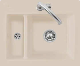 Villeroy & Boch Subway 620x510mm Einbau Becken reversibel almond