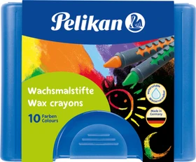 Pelikan 655/10 Wachsstifte, 10 Farben