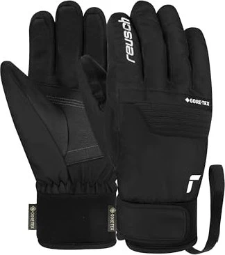 Reusch Bolt SC Gore-Tex Skihandschuhe schwarz/weiß (Junior)
