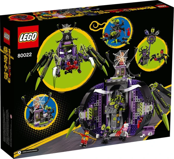 LEGO Monkie Kid - Hauptquartier der Spider Queen