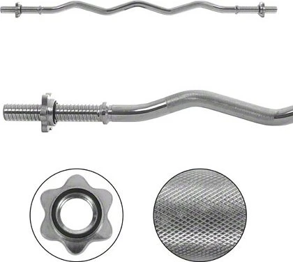 Bremshey 120cm Curl Hantelstange