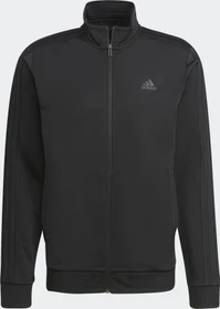adidas Primegreen Essentials Warm-Up 3-Streifen Trainingsjacke schwarz (Herren)