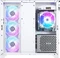 MetallicGear / MagniumGear Neo Qube 2 IM Infinity Mirror, weiß, Glasfenster Vorschaubild