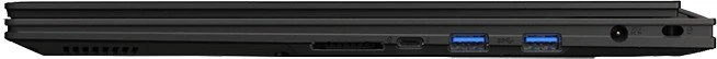 GIGABYTE AERO 15X, Core i7-7700HQ, 16GB RAM, 512GB SSD, GeForce GTX 1070 Max-Q, DE