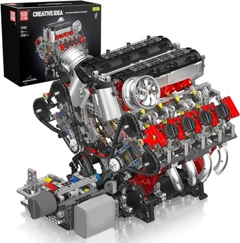 Mould King F488 V8 Engine