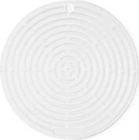 Le Creuset Topflappen rund 20cm white