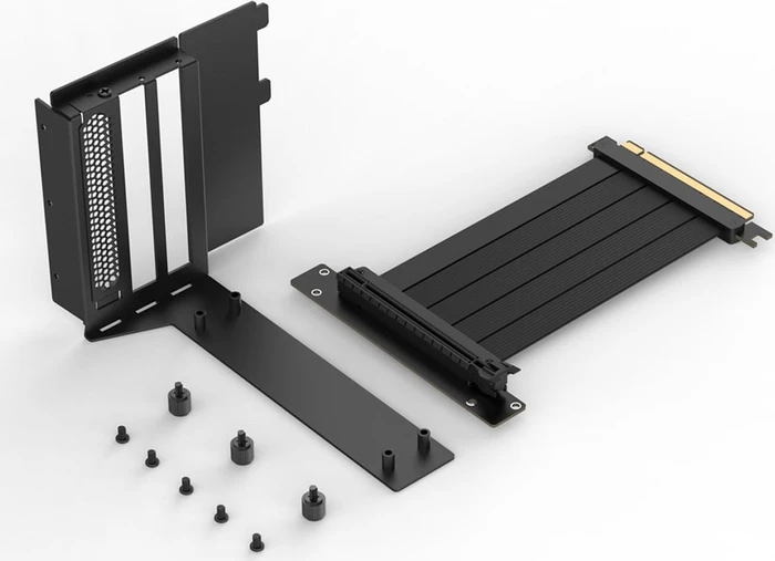 APNX Vertical GPU Holder Kit 1, für APNX C1, gewinkelt, PCIe 5.0, 150mm, schwarz
