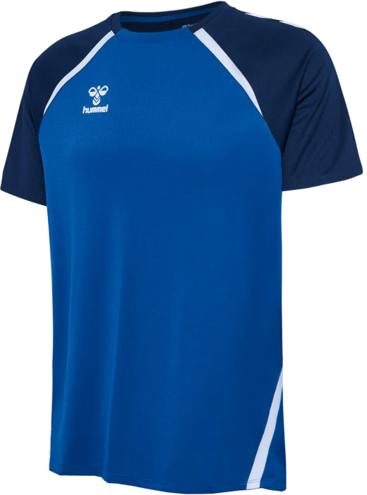 hummel Lead 2.0 Funktionsshirt kurzarm true blue/marine (Herren)