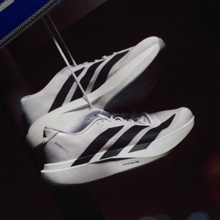 adidas Adizero Evo SL cloud white/core black (Herren)