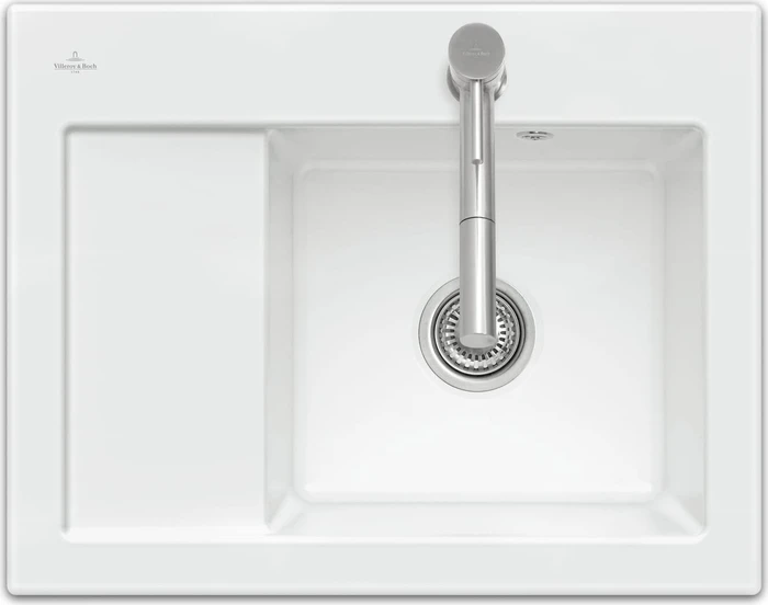 Villeroy & Boch Subway 45 Compact Einbau Becken rechts weiß alpin