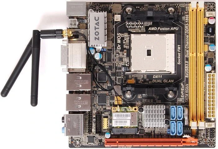 Zotac A75-ITX Wi-Fi B Series (AMD FM2)
