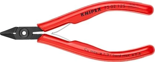 Knipex Elektronik-Seitenschneider, 12.5cm