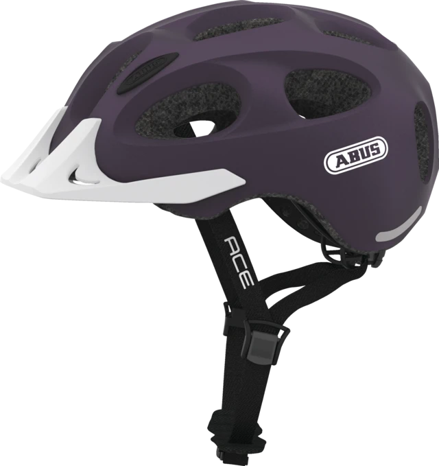 ABUS Youn-I ACE Helm aubergine