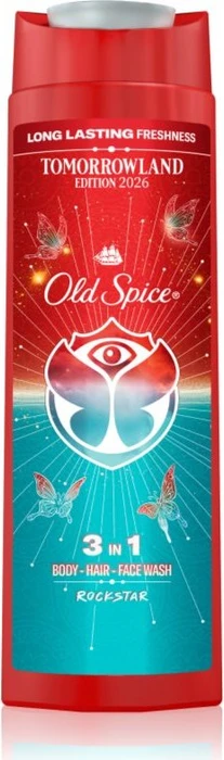 Old Spice Rockstar 3in1 Duschgel & Shampoo, 400ml