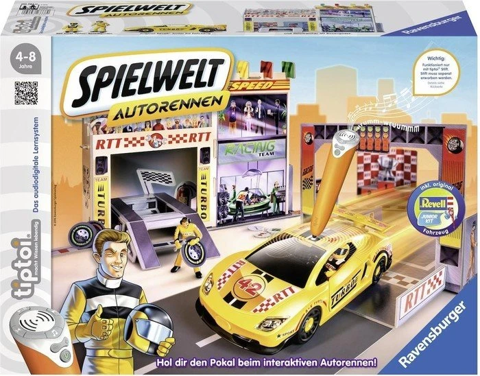Ravensburger tiptoi Spiel: Spielwelt Autorennen