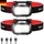 Blukar Ultra Stirnlampe schwarz/rot (K9125)