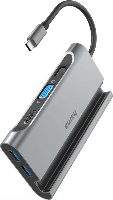 Hama USB-C-Multiport-Adapter, USB-C 3.0 [Stecker]