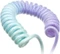 Ducky Premicord Spiralkabel USB-C auf USB-A, Tastaturkabel (Spiral-Textilkabel), 1.8m, Gradient Color Azure Vorschaubild