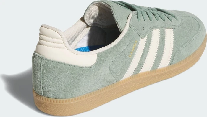 adidas Samba ADV silver green/wonder white/gold metallic