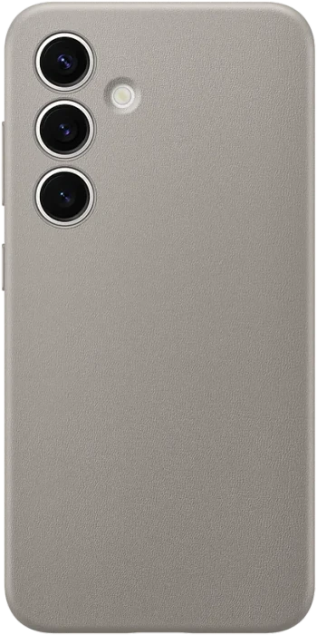 Samsung Hochuen Vegan Leather Case für Galaxy S24 taupe