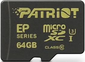 Patriot EP R90/W45 64GB Kit, UHS-I, Class 10