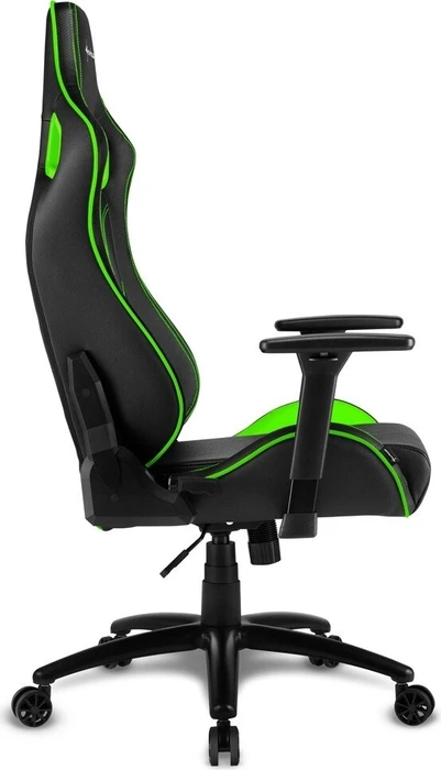 Sharkoon Elbrus 2 Gamingstuhl, schwarz/grün