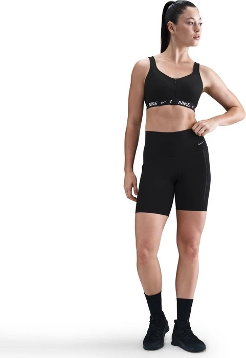 Nike Indy Front-Zip Sport-BH schwarz (Damen)