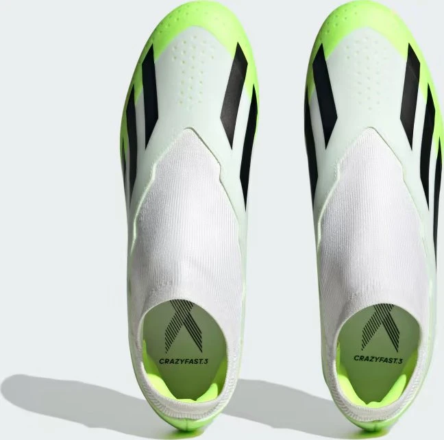 adidas X Crazyfast.3 LL FG cloud white/core black/lucid lemon