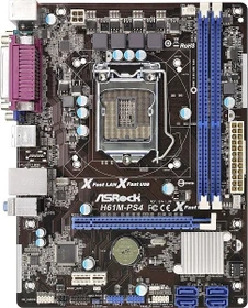 ASRock H61M-PS4 (Intel 1155) (90-MXGQU0-A0UAYZ)