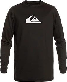 Quiksilver Solid Streak Funktionsshirt langarm schwarz (Herren)