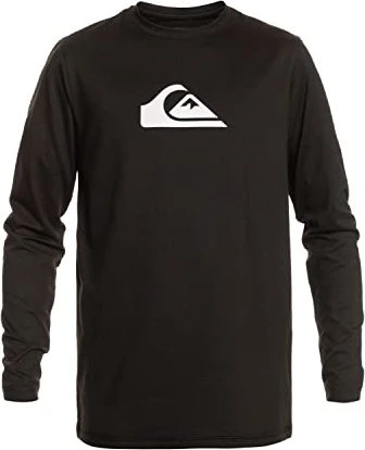 Quiksilver Solid Streak Funktionsshirt langarm schwarz (Herren)