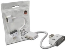 Digitus Sync- und Ladekabel mit USB-Hub für iPhone/iPod/iPad