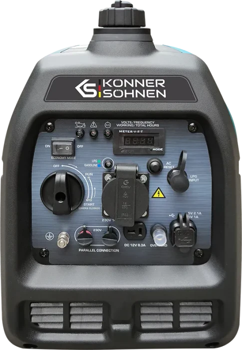 Könner & Söhnen KS 3100iG S Hybrid Flüssiggas/Benzin-Stromerzeuger