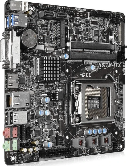 ASRock H81TM-ITX R2.0 (Intel 1150)
