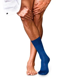 Falke No. 6 Finest Merino & Silk Socken royal blue (Herren)