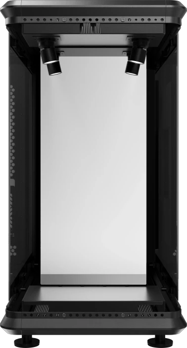 Cooler Master MasterFrame 360 Panorama, schwarz, Glasfenster