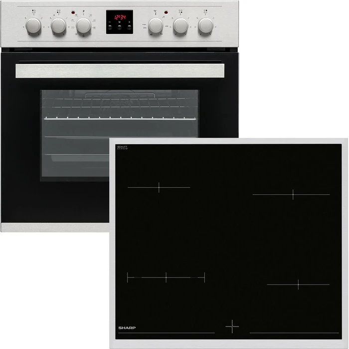 Sharp K-62D19IM0-EU Einbauherd-Set