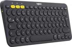 Logitech K380 Multi-Device Keyboard schwarz, Bluetooth, DE