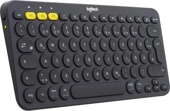 Logitech K380 Multi-Device Keyboard schwarz, Bluetooth, DE