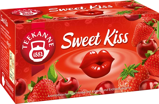 Teekanne Sweet Kiss Tee Beutel, 20 Stück