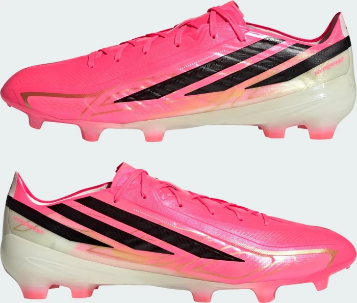 adidas F50 Hyperfast Pro FG solar turbo/core black/gold metallic