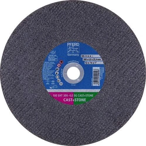 Pferd 100 EHT 300-4.0 SG CAST+STONE/25.4 Trennscheibe, 300x4x25.4mm, 20 Stück