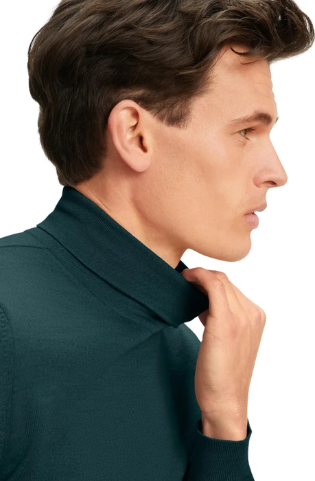 Falke Basic Apparel Rollkragen Pullover peacock (Herren)