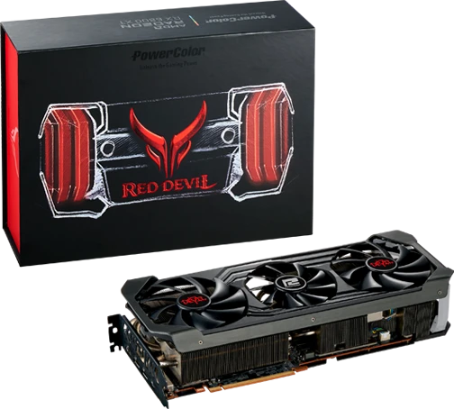PowerColor Red Devil Radeon RX 6800 XT Limited Edition, 16GB GDDR6, HDMI, USB-C, 2x DP