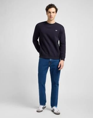 Lee Regular Patch Crew Sweatshirt midnight navy