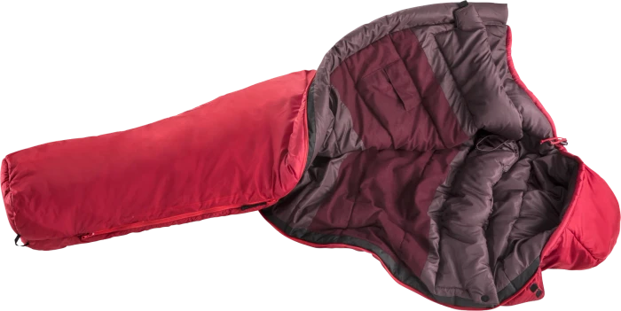 Deuter Orbit -5° SL Mumienschlafsack cranberry/aubergine